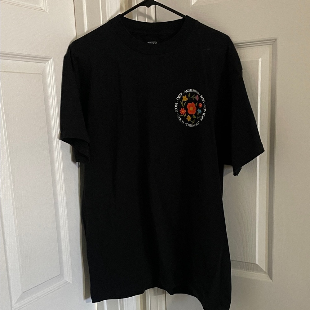 OBEY Black Graphic T-Shirt